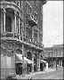 Il bel palazzo cav. Folchi in piazzale della stazione in una foto del 1914 (Daniele Zorzi)